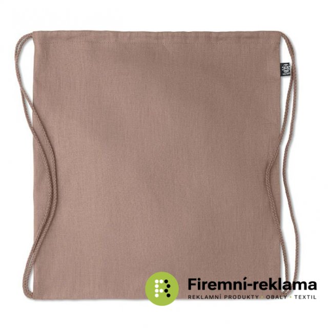 NAIMA BAG eco-friendly drawstring hemp backpack - Packaging: 100pcs