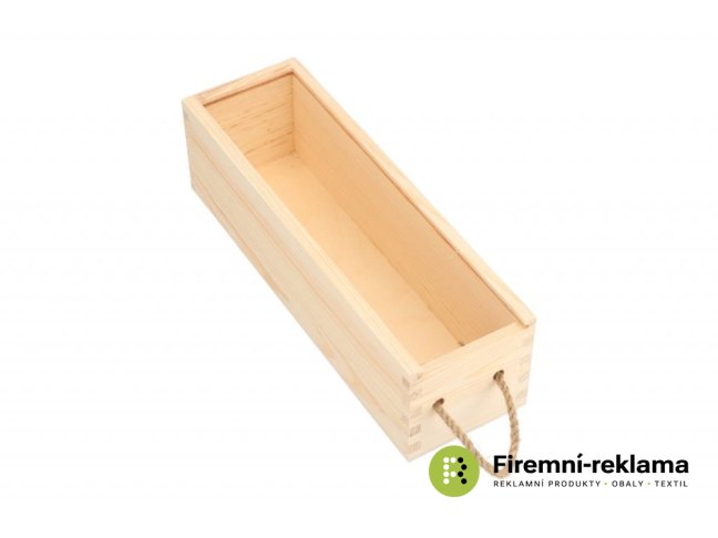 Corporate gift - Wooden wine chest