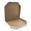 Krabice na pizzu s vlastním potiskem - Pizza box barva: bílá / bílá, Pizza box velikost: 24x24x3 cm, Balení: 200ks