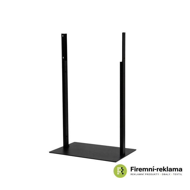 Sky Go 43" digital totem, black, with monitor