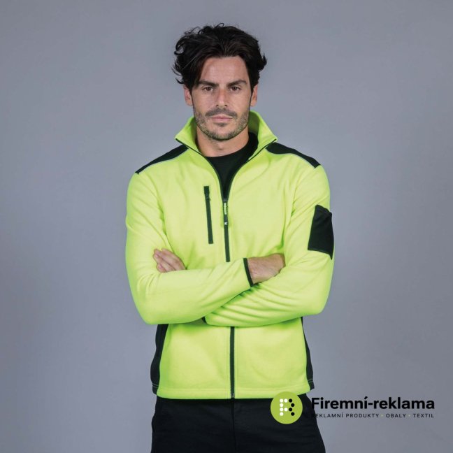 James Ross Polar fleece Baltic - Colour: black/orange, Size: S