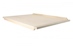 Oboustranný dřevěný vál 70 x 50 cm