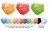 Colorful masks with logo embossing