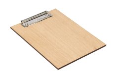 Wooden board with clip A5 - oak