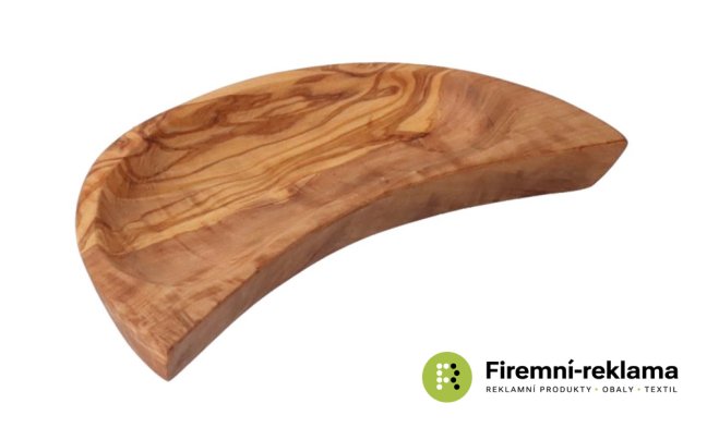 Olive wood bowl - moon
