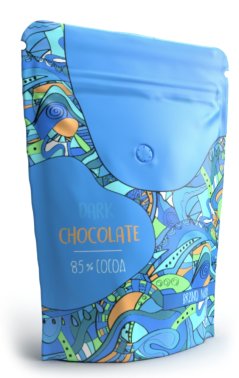 Doypack coffee pouch