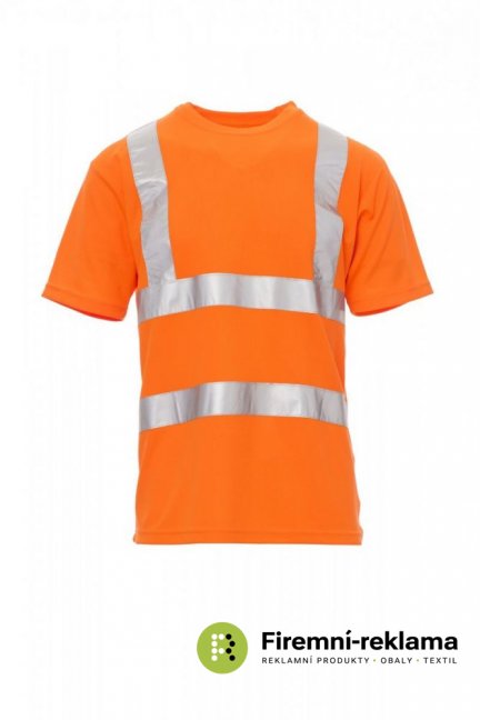 Men's work shirt AVENUE - Colour: yellow fluo, Size: M