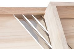 Krouhač zelí 3 břity s rámem