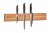 Magnetic strip for knives Oak