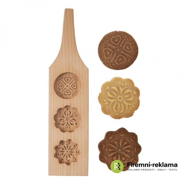 Wooden form for gingerbread - round