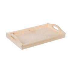 Wooden serving tray 40x25 cm