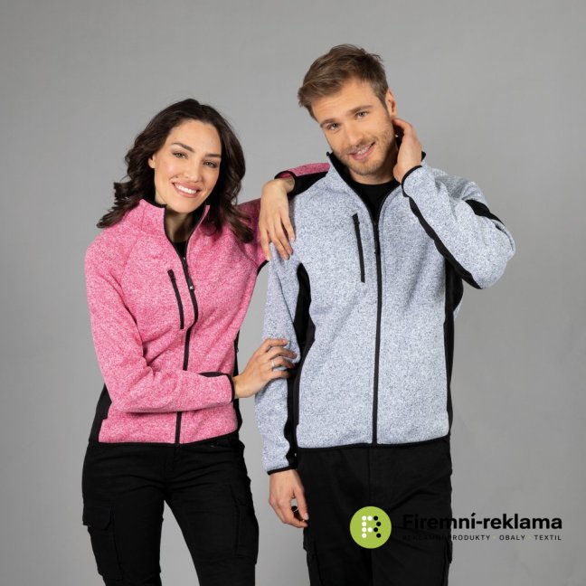 James Ross Knitted fleece Monviso Man - Colour: black, Size: S