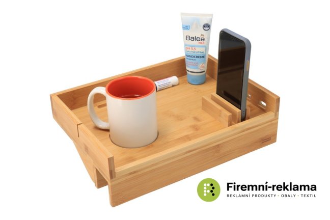 Bamboo hanging bed table