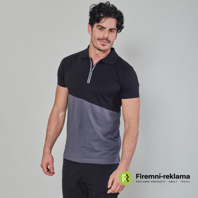 James Ross Polo Gibilterra - Colour: black, Size: XS