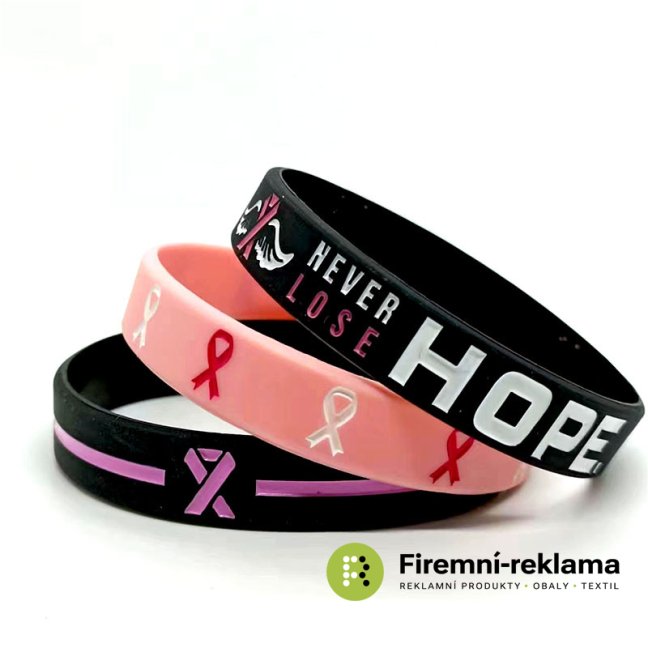 Silicone bracelets for firefighters - Packaging: 500pcs