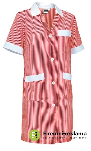 ALANIS dress apron - Packaging: 1pcs, Colour: orange/white