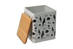 Tin can for pets - small