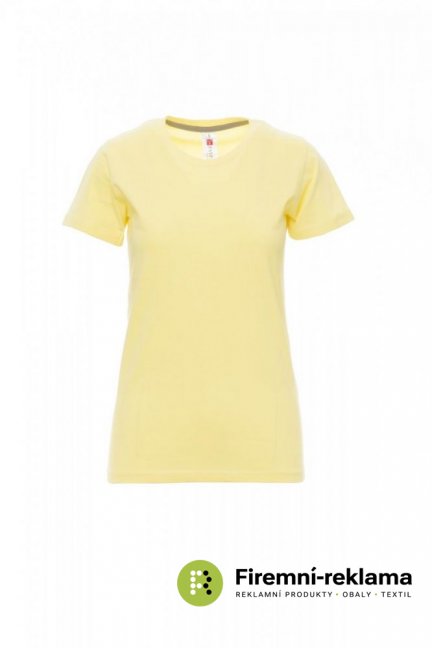 Women's t-shirt SUNSET LADY - Colour: atoll blue, Size: L