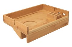 Bamboo hanging bed table