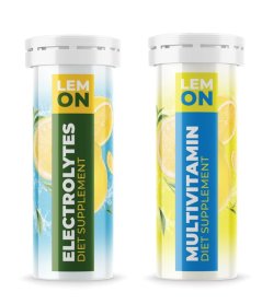 Multivitamin & Elektrolyty – šumivé tablety s vlastním potiskem