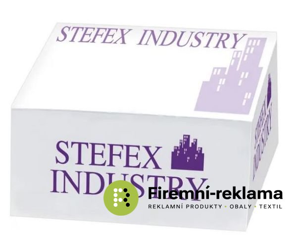 Advertising blocks with printing on the side - Packaging: 100pcs