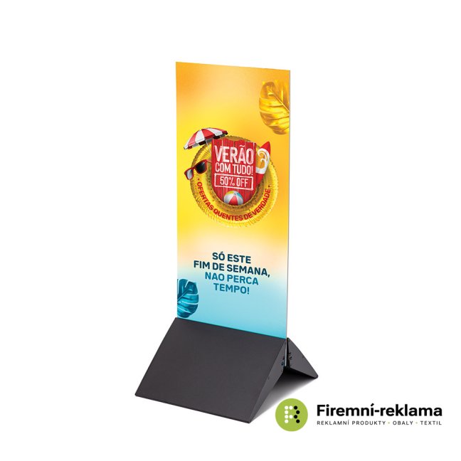 Panelbase Aluminium - Colour: black, Media Size: 30 cm