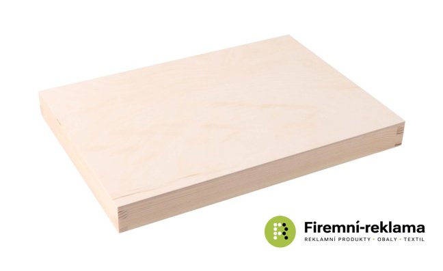 Wooden serving tray 35 x 25 cm