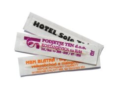 Wooden toothpicks with custom print
