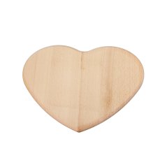 Wooden heart board 24 x 24 cm