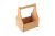 Wooden rack for spices and seasonings