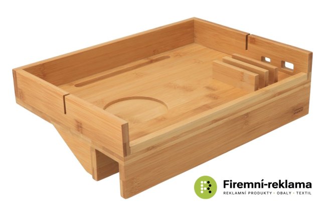 Bamboo hanging bed table