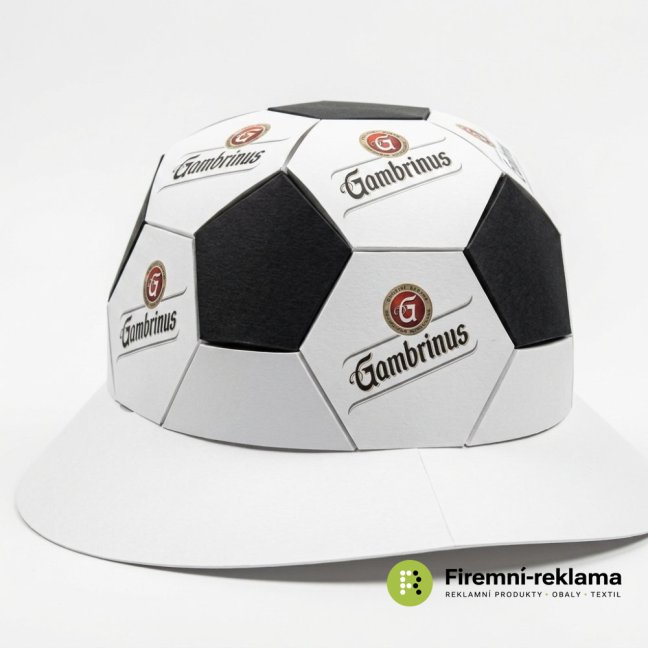 Paper hat with your own print, a cheap paper promotional item with a great advertising effect, suitable for corporate events.