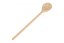 Wooden spoon 28 cm with holes