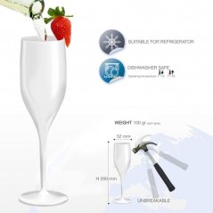 Plastic glasses for sparkling wine 150 ml - 1008 pcs