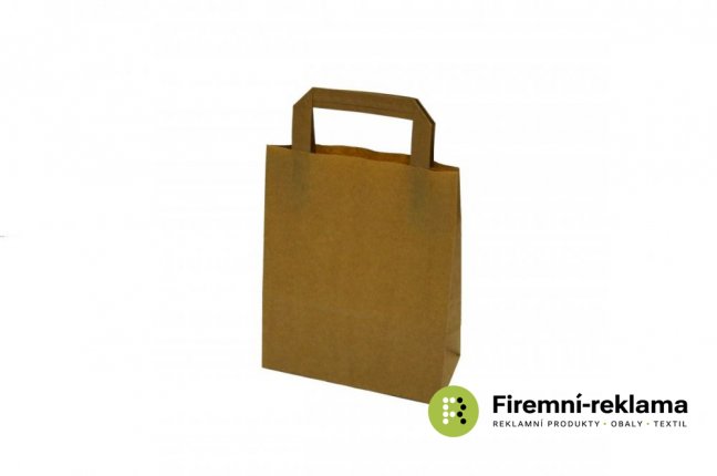 Paper bag HS CRAFT - Packaging: 1pcs, Colour: brown, Size: 18x8x22cm