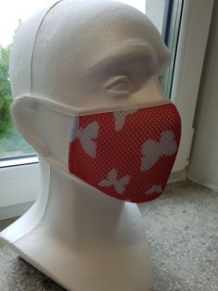 Antivirová ústenka neskládaná Distance