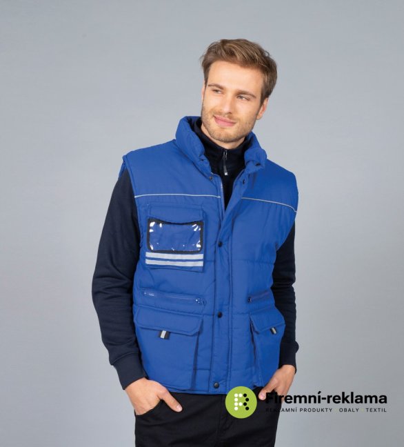 James Ross Waistcoat Great Britain - Colour: navy, Size: S
