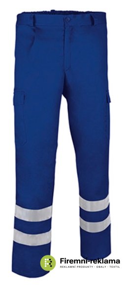 DRILL pracovní kalhoty reflexní S-3XL - Balení: 1ks, Barva: bordó, Velikost: S