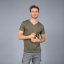 James Ross T-shirt Venezuela - Colour: army green, Size: S