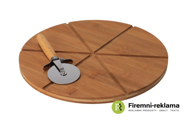 Bamboo pizza plate