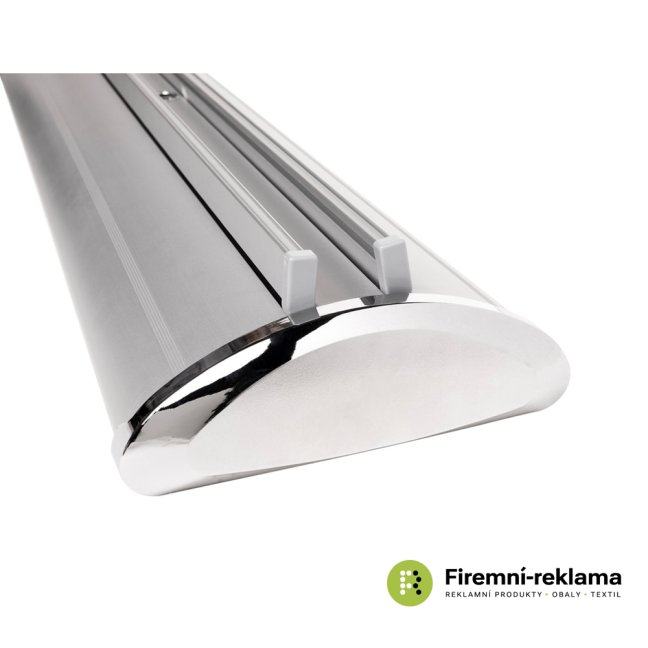 Roll-Banner Double - Colour: silver, Media Size: 850 x 2000 mm