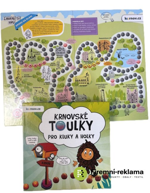 Promotional board Track game, custom printing on the box and game board, ideal corporate gifts and promotional items for events and marketing campaigns