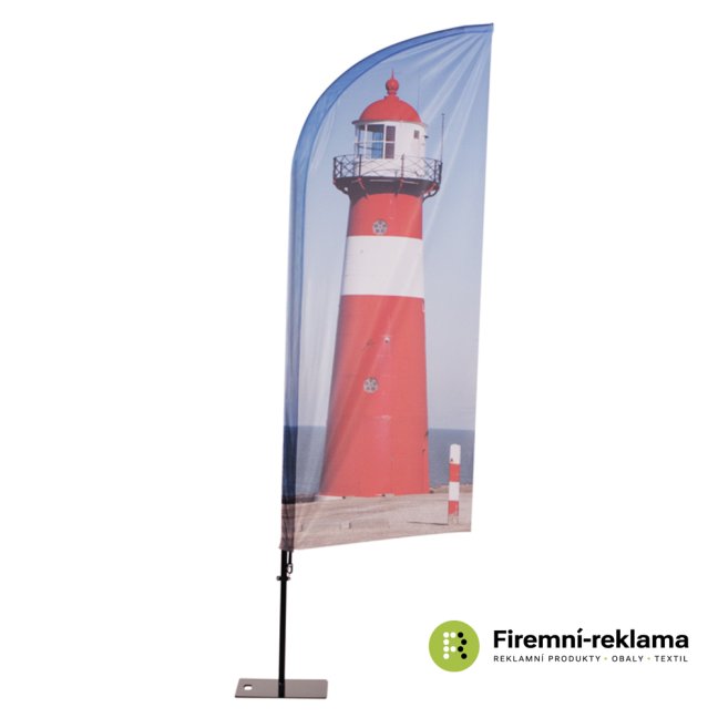 Beach Flag Alu Wind - Variant: Beach Flag Alu Wind Graphic 89 x 165 cm