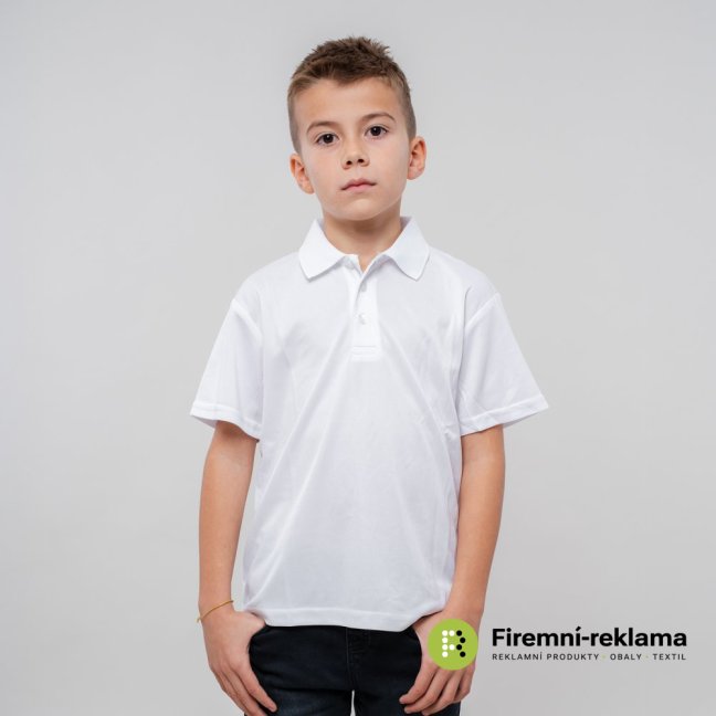 James Ross Polo Wimbledon Boy - Colour: white, Size: S