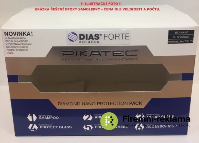 Nanocosmetics for the car Pikatec set Ceramic - Packaging: 10pcs