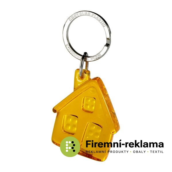 House Keychain - Packaging: 1000pcs, Material: Acrylic, standard ring