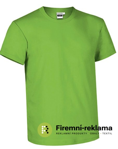 Comic Fit colorful t-shirt with print - Colour: green