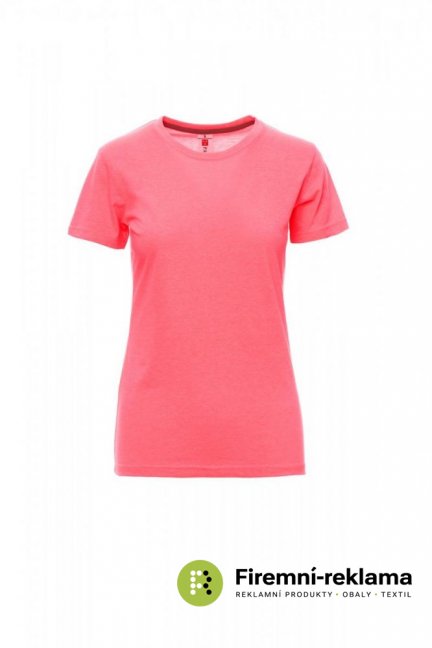 Women's t-shirt SUNSET LADY FLUO - Colour: fuchsiová fluo, Size: M