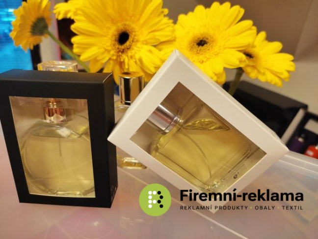 Corporate perfume/fragrance 50ml - Packaging: 100pcs, Fragrance: exlusive