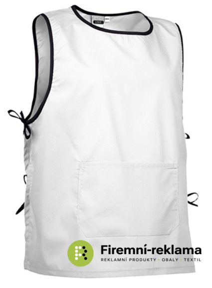 Short work coat, Lince tabard - Packaging: 1pcs, Colour: white